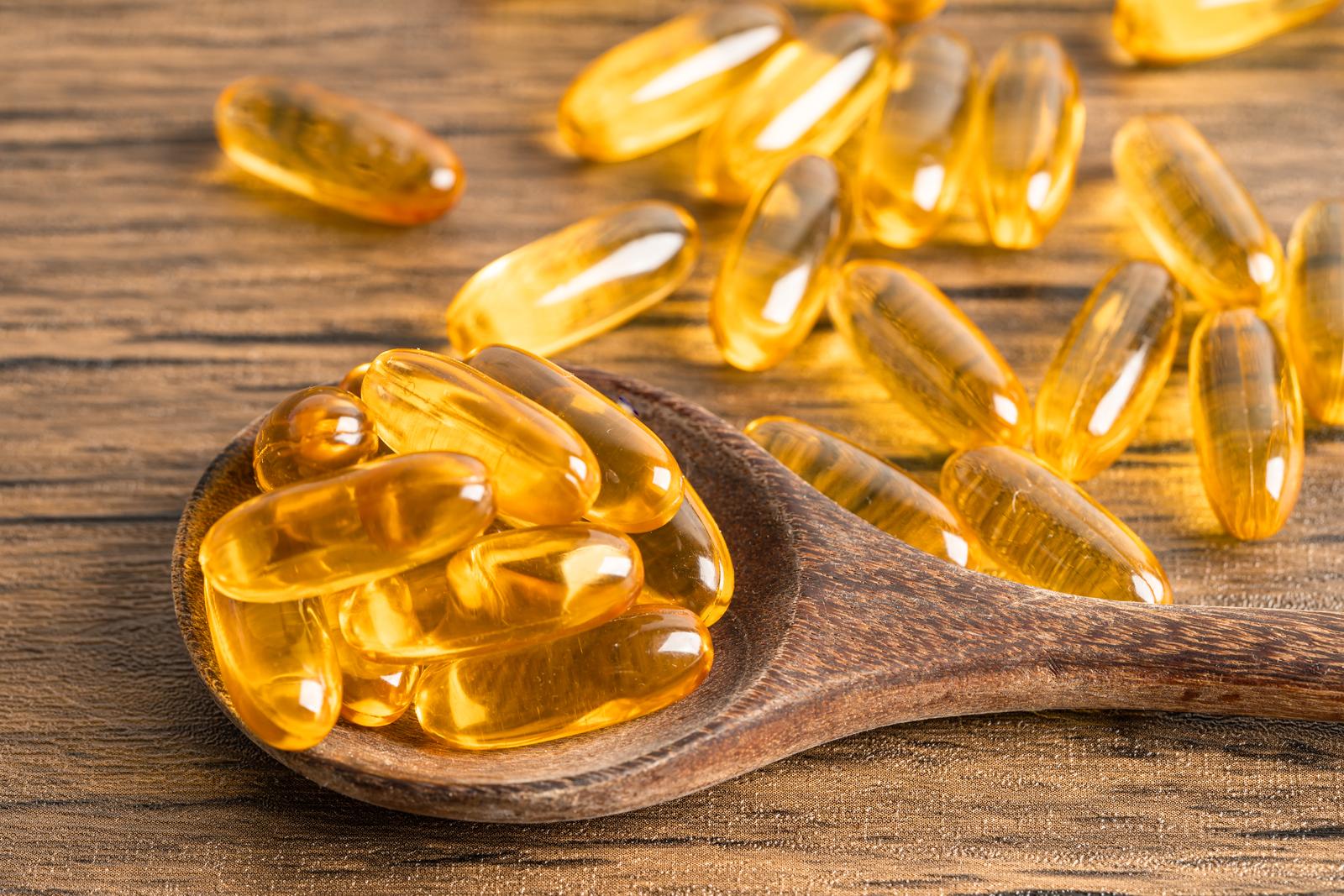 fish oil softgels
